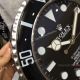 New 2017 Upgraded Replica Rolex Submariner Wall Clock w Cyclops - SS Black 43mm (5)_th.jpg